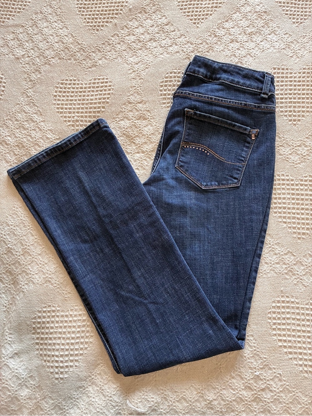 Lee Blue Jeans Modern Series Curvy Fit Bootcut Women’s Size 10 EUC